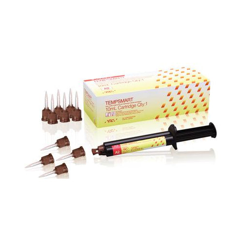 GC 009399 TempSmart Temporary Crown & Bridge Material Cartridge A2 10 mL GC 009399 TempSmart Temporary Crown & Bridge Material Cartridge A2 10 mL